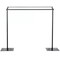 10 ft Black Dual Cross Bar Photography Backdrop Stand Wedding Party Supplies
